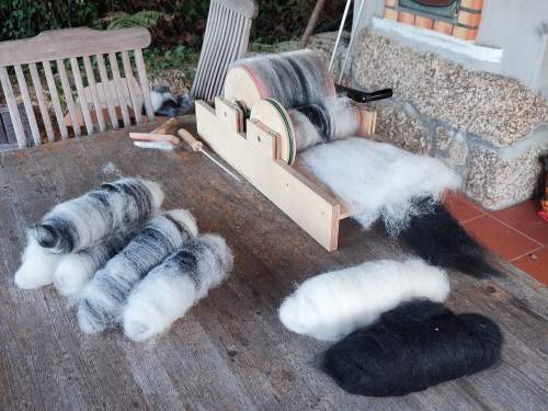 gemengd kaarden, 2 kleuren